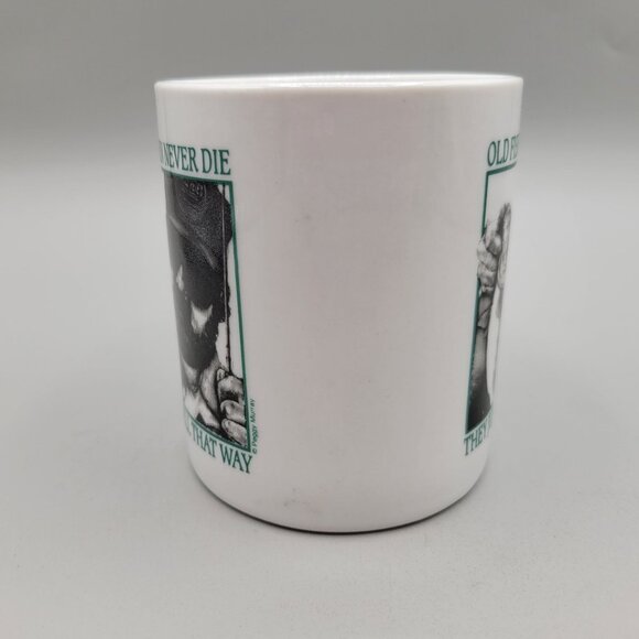Old Fishermen Never Die Coffee Mug They Just Smell That Way Funny Graphic Cup - Picture 4 of 7